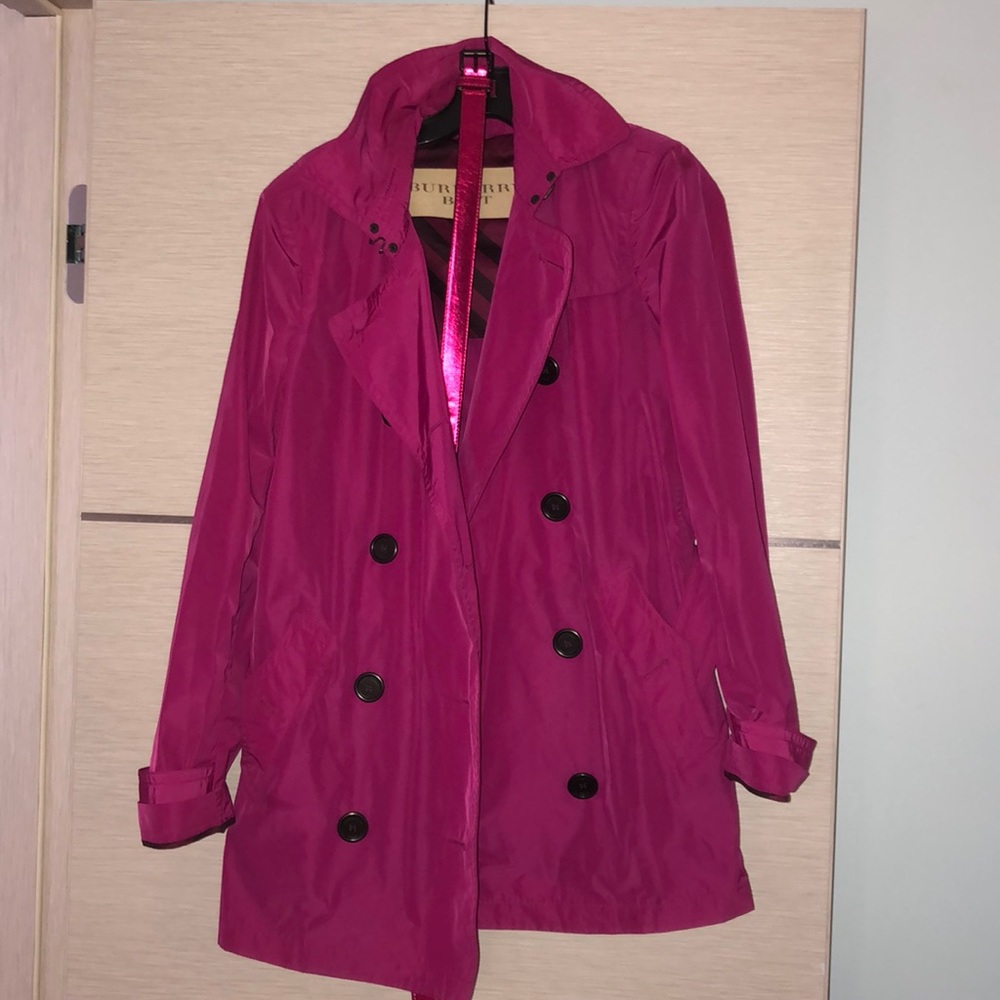 Burberry Brit Hot Pink Trench